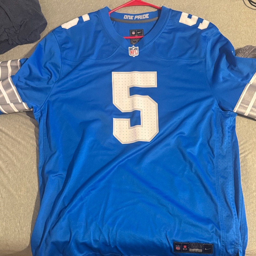 NFL David Montgomery lions Jersey